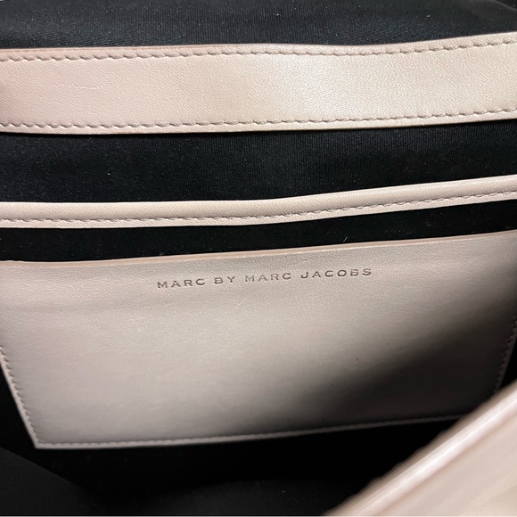Marc by Marc Jacobs Blizzness Top Handle Satchel In Cream - Picture 8 of 16
